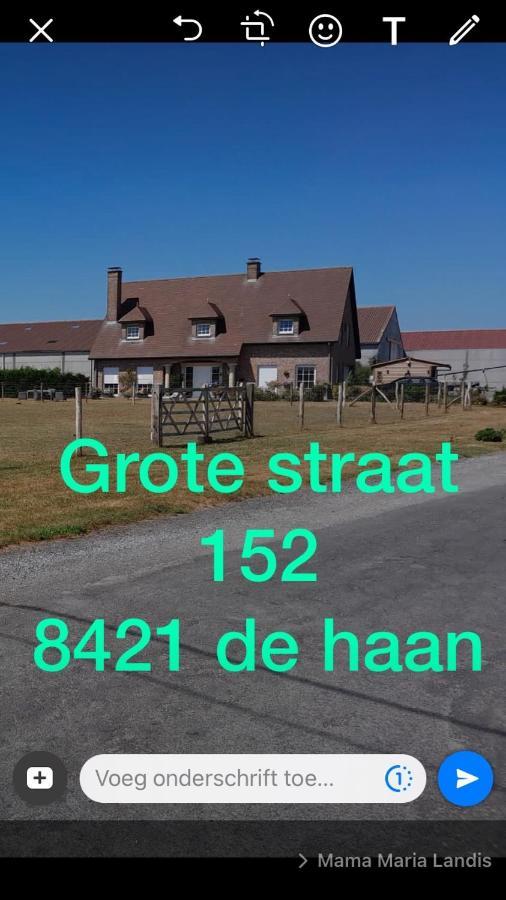 Casa Matteo De Haan Grote Straat 152 Bed and Breakfast Vlissegem Εξωτερικό φωτογραφία